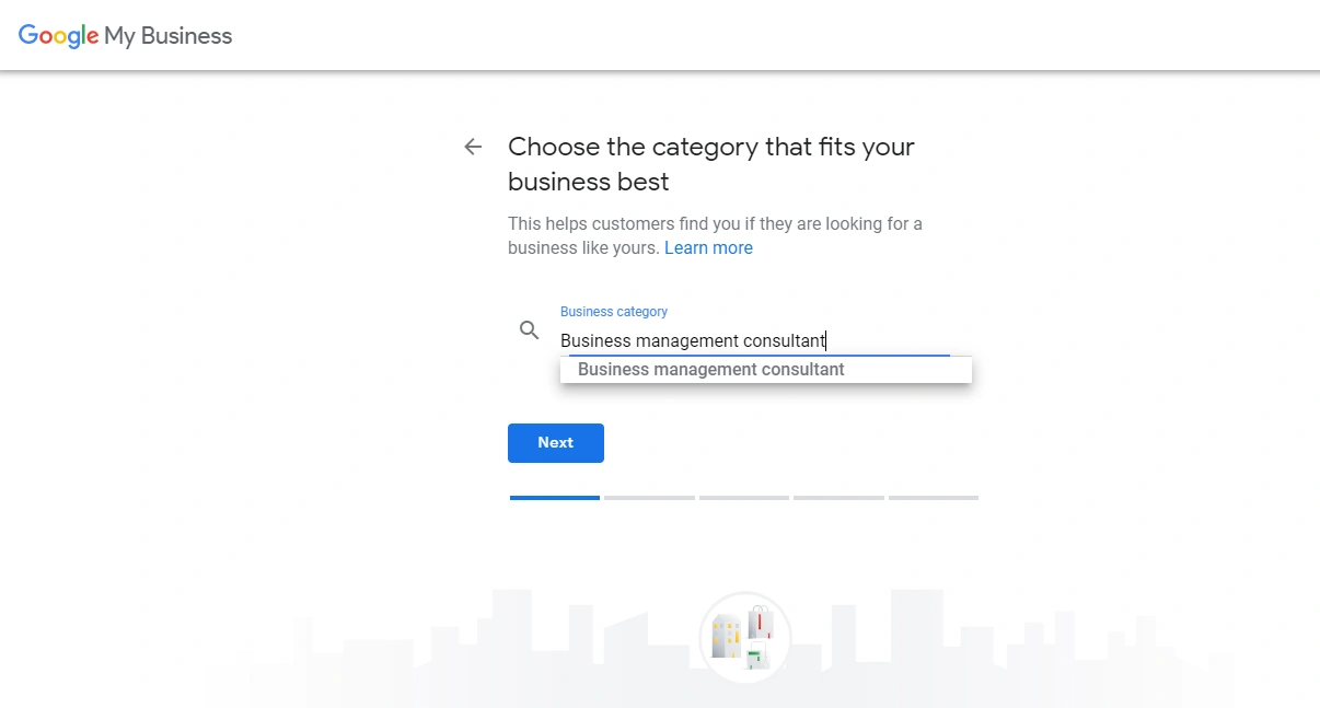 create a google business profile step by step